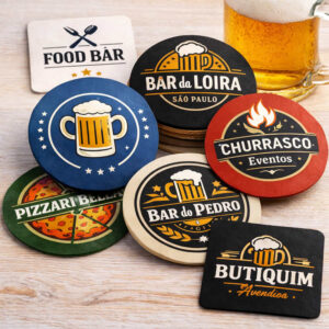 1.000 Bolachas Personalizadas em Off-Set 4x4 Cores